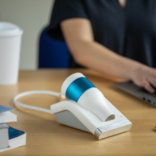 Pneumotrac Espirometro en uso clínico