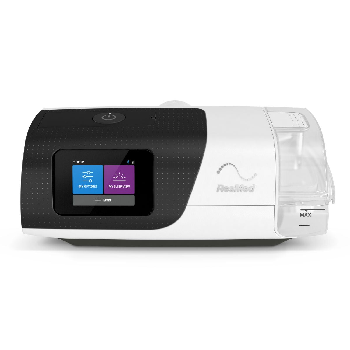 CPAP Airsense 11 vista del producto de frente sobre blanco