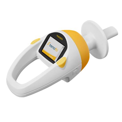 Aparato Tremoflo C2 sobre blanco