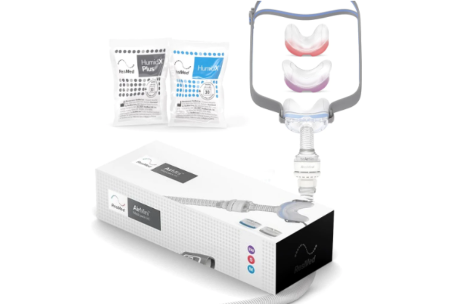 Kit configuración AirMini N30 Incluye mascarilla completa y conector