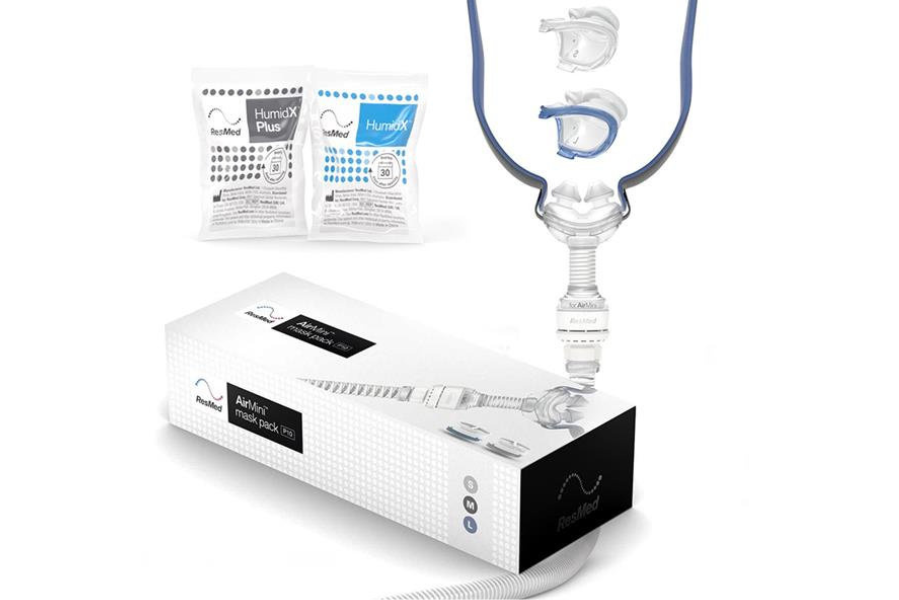 Kit configuración AirMini P10 Incluye mascarilla completa y conector