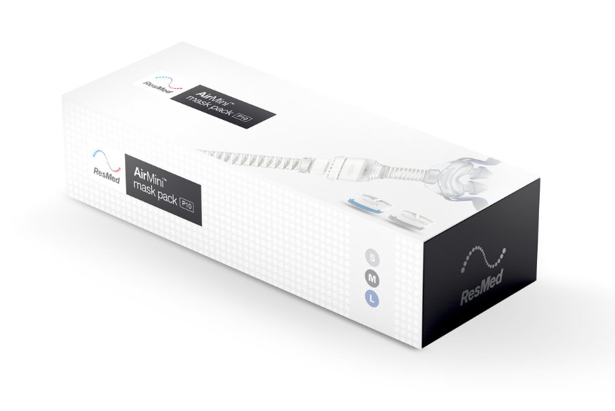 Kit configuración AirMini P10 Incluye mascarilla completa y conector