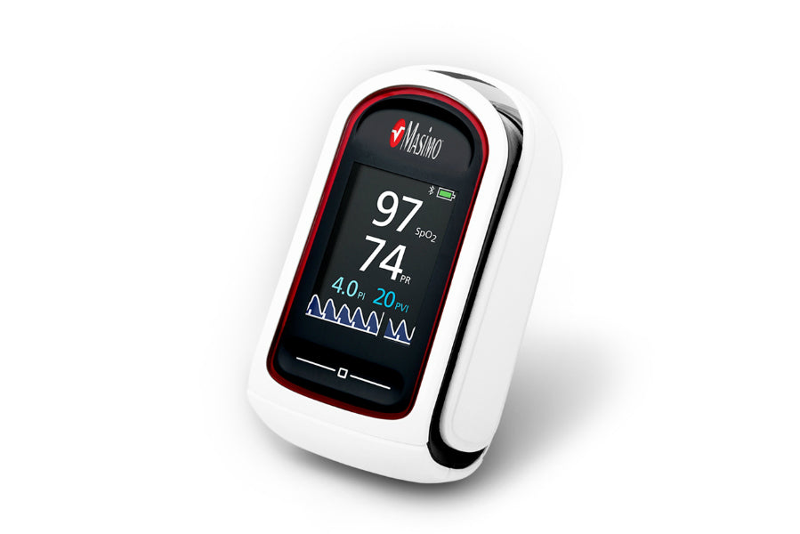 MightySat™ Rx<br><h6>Pulsioxímetro para la punta del dedo con Bluetooth. </h6>