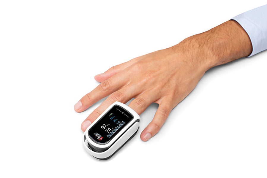 MightySat™ Rx Pulsioxímetro para la punta del dedo con Bluetooth